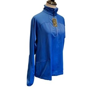 Mountain Horse  Women's 1/4 Zip Pullover Shirt XL Tech Top Run/Ride fits like L